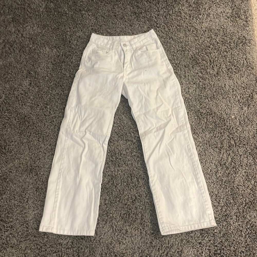 White jeans